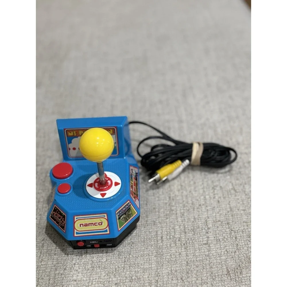 Namco Pac-Man Plug & Play TV Game Joystick Ms Pac-Man Galaga Xevious JAKKS